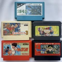 ファミコンカセット5本セット［1942他］ - メルカリ