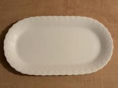 NARUMI(ナルミ)BONE CHINAシルキーホワイトシリーズ　プレート　皿