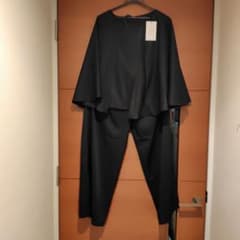 ブラック フレアスリーブ セットアップのサムネイル
