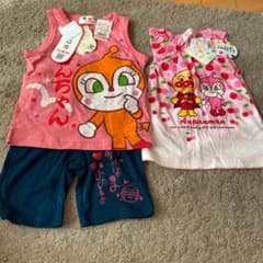 アンパンマンノースリーブ2枚組のサムネイル