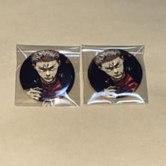 呪術廻戦 缶バッジ ジャンプ giga 虎杖悠仁 2個 - メルカリ