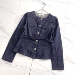 ジャケット・アウター Herlipto New Classic Belted Denim Jacket Herlipto New Classic Belted Denim Jacket - メルカリ