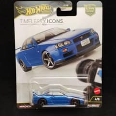 ホットウィール スカイライン GTR V-SpecⅡ R34タイムレスアイコンズ