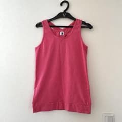 Pink cross-back tank top camisole, size M, excellent condition