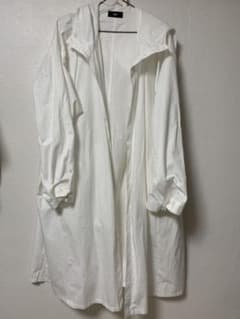 HARE シャツ生地コート Whiteのサムネイル