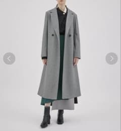 A+TOKYO マニッシュチェスターウールロングコート