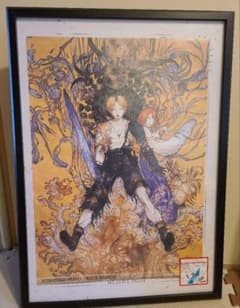 ④非売品　天野喜孝ファンタジーアート展　作品名「WATER WARRIOR」+M ④非売品 天野喜孝ファンタジーアート展 作品名「WATER WARRIOR」+M