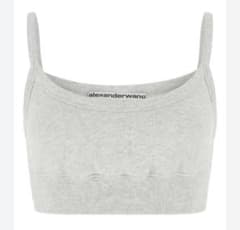AlexanderWang ロゴクロップドキャミソール - メルカリ