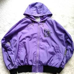 【激レア！】80s PEAKABOO ピーカブー ナイロンパーカー パープル 激レア！】80s PEAKABOO ピーカブー ナイロンパーカー パープル - メルカリ