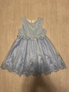 キッズ ドレス 水色 120 125 130のサムネイル