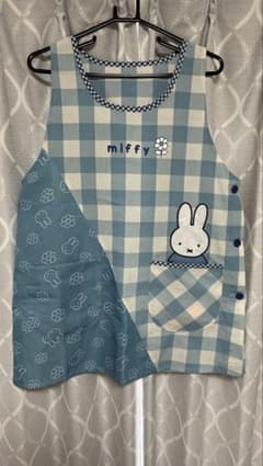 ミッフィー エプロン チェック柄のサムネイル