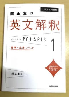 関正生の英文解釈 ポラリス 1のサムネイル
