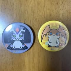 【限定品】デジモンアドベンチャー 缶バッチ2個のサムネイル