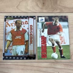 ベルカンプ カード Bergkamp トレカ サッカー アーセナル - メルカリ