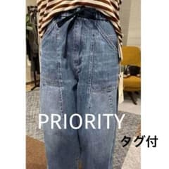 値下げ　PRIORITYミムミムデニム38サイズ/mal.rerereレレレさん 新品】完売PRIORITYミムミムデニムmal.rerereレレレさん38 - メルカリ