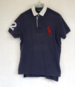 Polo Ralph Lauren ビックポニー ラガーシャツ　ポロシャツ POLO ラルフローレンビッグポニー長袖ラガーシャツ 長袖 ポロ、ラガ