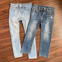 ＊H&M➕ZARA kids＊デニム2本セットのサムネイル