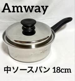 【未使用、保管品】Amway 中ソースパン Queen 18cm 未使用、保管品】Amway 中ソースパン Queen 18cm - メルカリ
