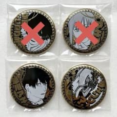 チェンソーマン ゴールデン缶バッジ マキマ アキ チェンソーマン 
