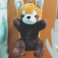 レッサーパンダぬいぐるみ型ポーチのサムネイル
