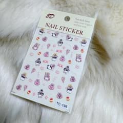 ネイルシール おぱんちゅうさぎのサムネイル