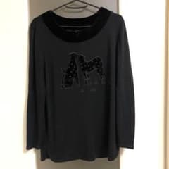 GK ヒョウ刺繍 ベルベット襟 長袖トップスのサムネイル