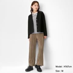 GU ランダムプリーツドローストリングパンツ Mのサムネイル