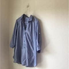 大きいサイズ 4L シャツ 7部袖のサムネイル