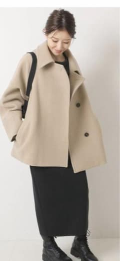 Spick and Span W/Nyモッサステンカラーショートコートのサムネイル