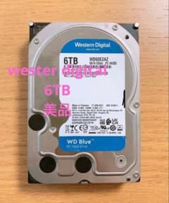 Western Digital WD60EZAZ 6TB WD Blue HDD - メルカリ