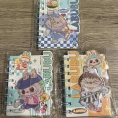 な*み様 LABUBU キャラクター メモ帳 3冊セットのサムネイル