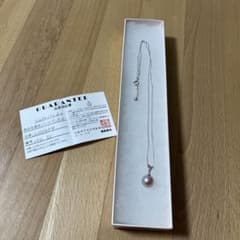 湖水ピンクパール ネックレス 保証書付きのサムネイル