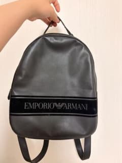 【値下げ】EMPORIO ARMANI リュック バックパック ブラックのサムネイル