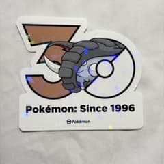 韓国限定 ポケモン 30周年記念 ホログラムステッカー - メルカリ