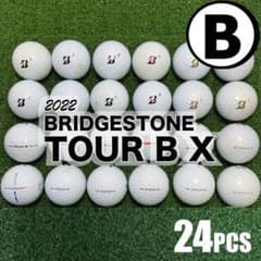 B30】 ブリヂストンTOURBX 白 22年 ロストボール 24球 - メルカリ