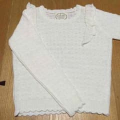 新品未使用 パール付きニットのサムネイル