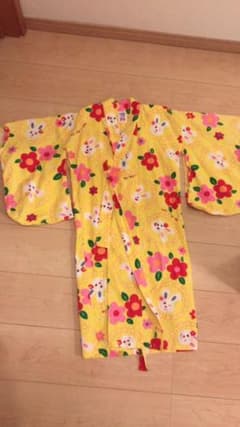 【美品】お値下げ ミキハウス 浴衣のサムネイル