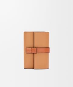 LOEWE ロエベ バーティカル ウォレット スモールトフィー/タン - メルカリ