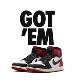 エア ジョーダン 1 レトロ HIGH OG "Black Toe"のサムネイル