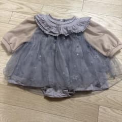 jica 80サイズ 星柄チュールワンピースのサムネイル