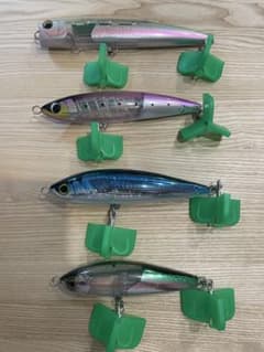 ヒラマサ、マグロキャスティング オフショア用ルアー4個セット　プラグ　ペンシルのサムネイル