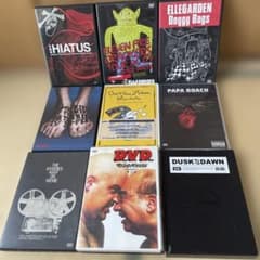 ロックバンド　DVDまとめ売りのサムネイル