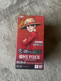 新品未開封テープ付き】ワンピースカード 受け継がれる意志 1BOX