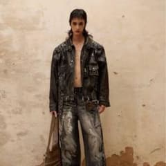 PERSONSOUL ライダースジャケット レザージャケットpunk rockのサムネイル