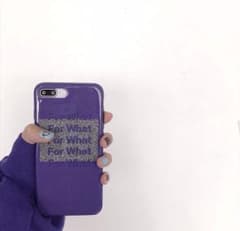 iPhone7 8 パープル アイフォンケースのサムネイル