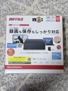 【新品、未開封】BUFFALO 2.0TB 外付けHDDのサムネイル
