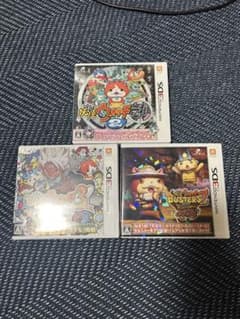m*i様 妖怪ウォッチ2 元祖・本家・バスターズ2 & マリオカート7 セットのサムネイル
