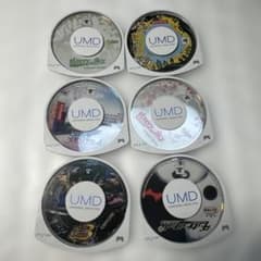 PSP 소프트 6 개 세트 UMD