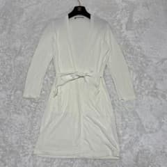 【極美品✨】 現行 Max Mara カーディガン ロング アイボリー ベルト付 極美品✨】 現行 Max Mara カーディガン ロング アイボリー ベルト付
