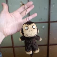 さるるるる 五味太郎 絵本 紐付きマスコット さる・るるる ぬいぐるみ